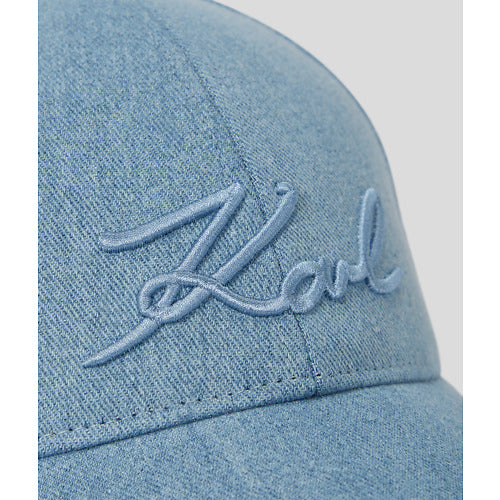 K/SIGNATURE DENIM CAP