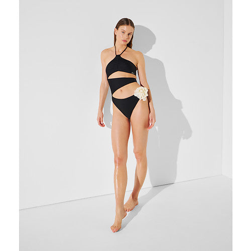KARL DNA FLOWER SWIMSUIT