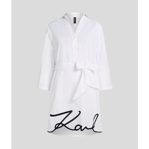KARL DNA SIGNATURE BEACH DRESS