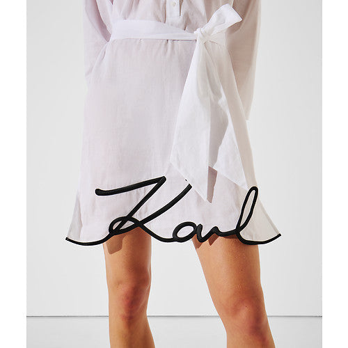 KARL DNA SIGNATURE BEACH DRESS