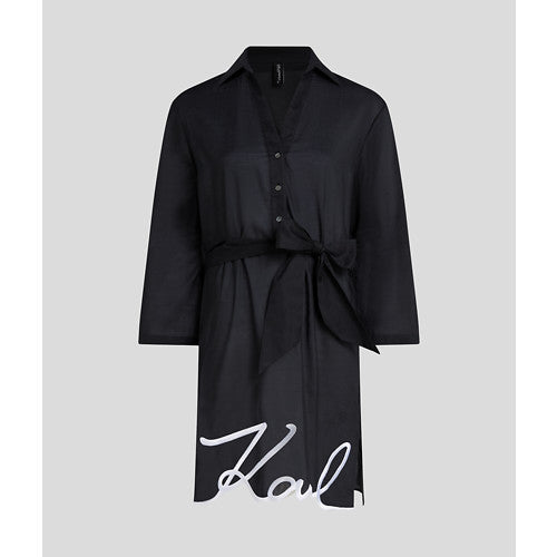 KARL DNA SIGNATURE BEACH DRESS