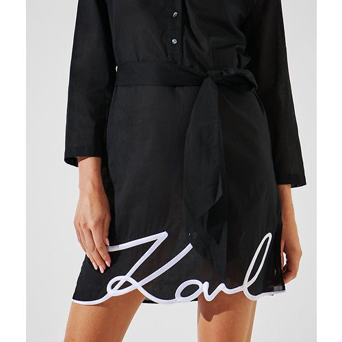 KARL DNA SIGNATURE BEACH DRESS