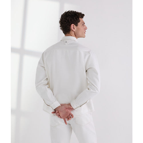 LSLV CONTRAST STITCH SHIRT