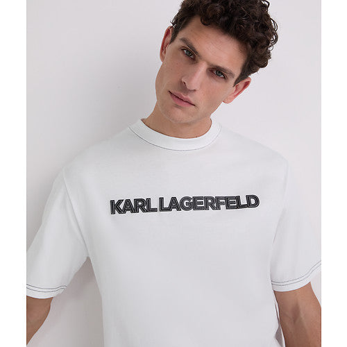 T-SHIRT W/ CONTRAST STITCHING