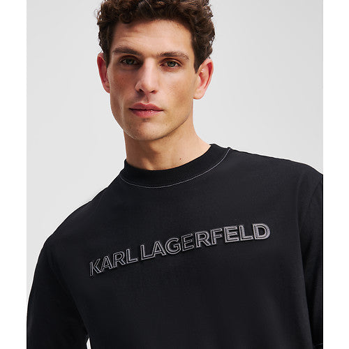 T-SHIRT W/ CONTRAST STITCHING