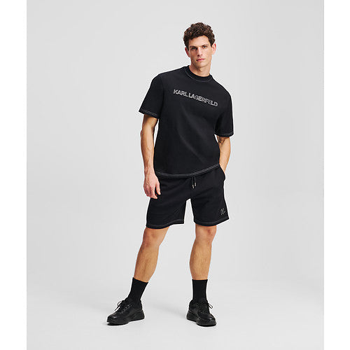T-SHIRT W/ CONTRAST STITCHING