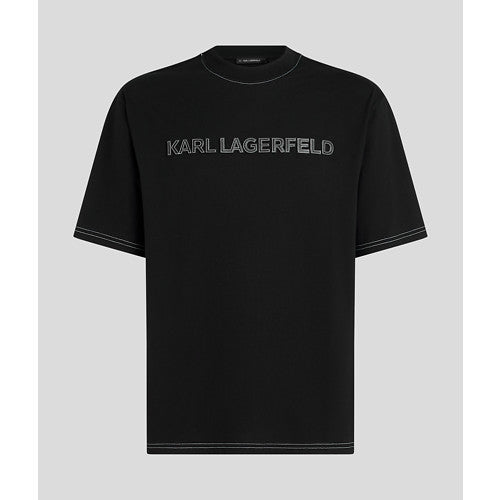 T-SHIRT W/ CONTRAST STITCHING