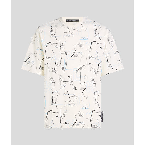 SKETCH AOP T-SHIRT
