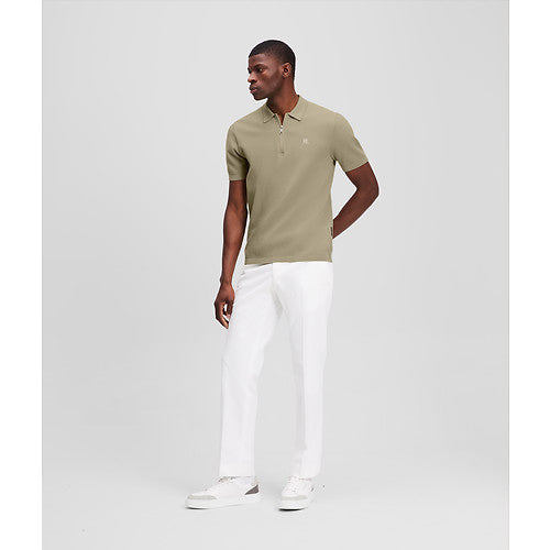 KL SSLV ZIP UP POLO