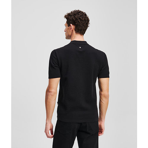 KL SSLV ZIP UP POLO