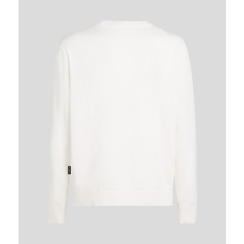 CONTRAST LOGO CREW NECK