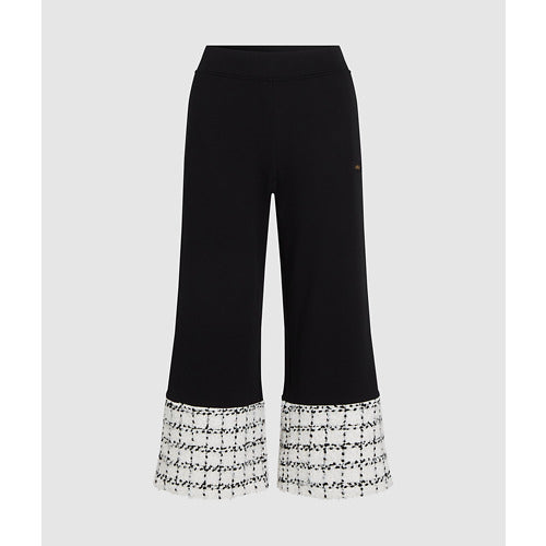 BOUCLE MIX SWEATPANTS