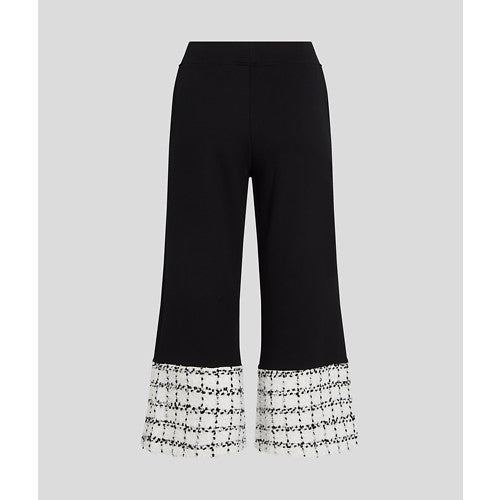 BOUCLE MIX SWEATPANTS