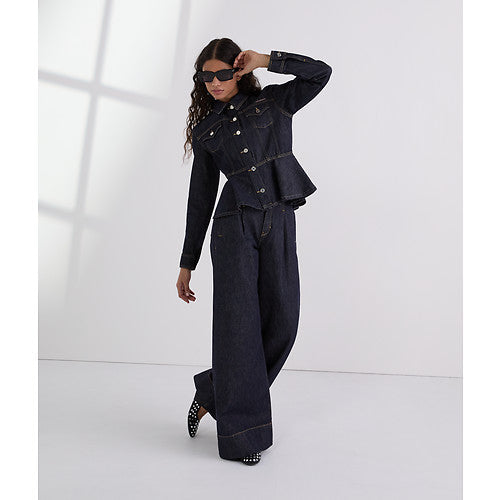 FASHION WIDE LEG DENIM