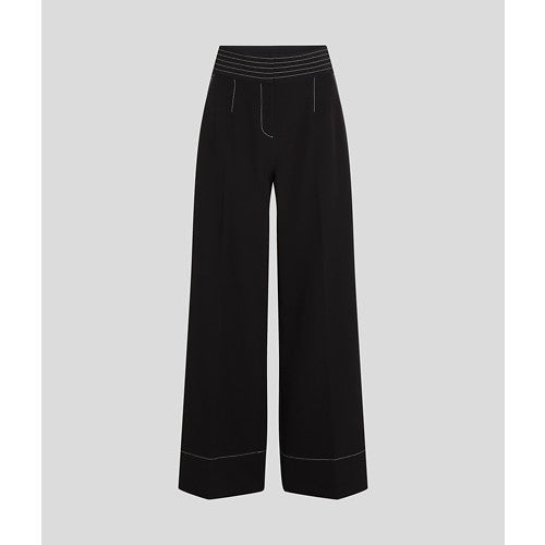 CONTRAST STITCH PANTS