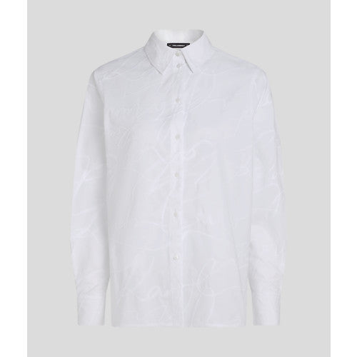 EMBROIDERY POPLIN SHIRT