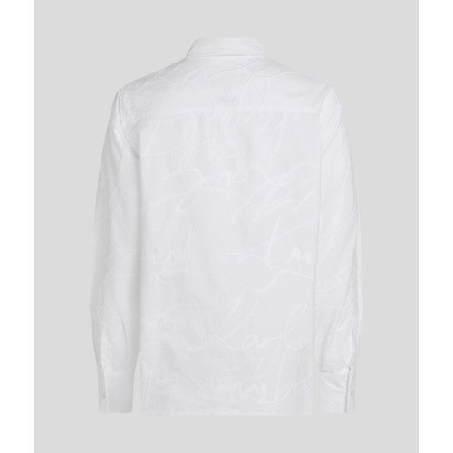 EMBROIDERY POPLIN SHIRT
