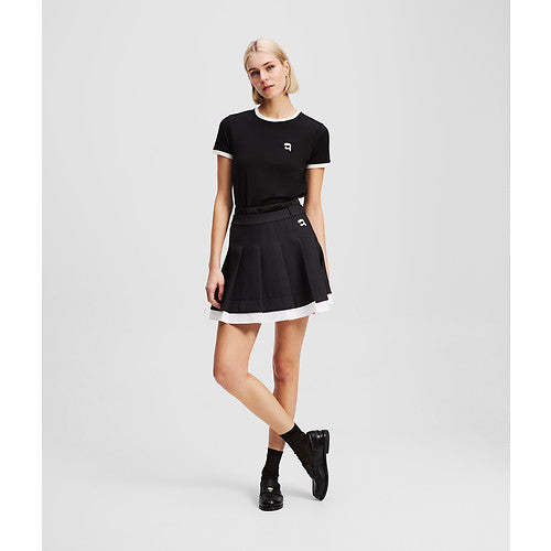 IKON MINI PLEATED SKIRT
