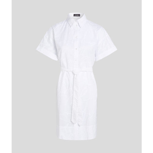 EMBROIDERY SHIRT DRESS