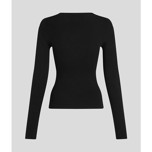 LSLV RIBBED MOCK NECK