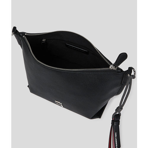 IKON GRAINY ZIP SHOULDER BAG