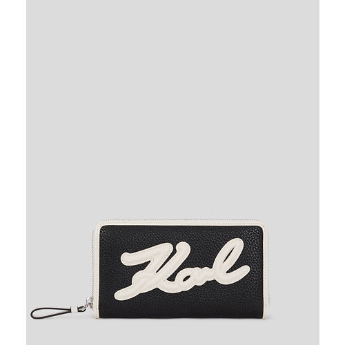 K/SKUARE CONT. WALLET GRAINY