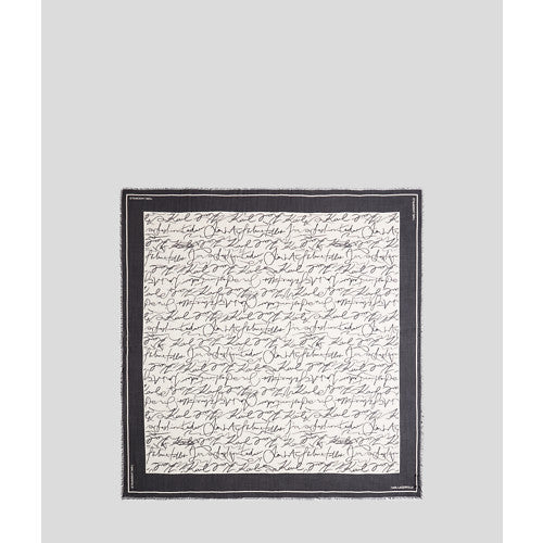 K/ESSENTIAL SCRIBBLE MDL SCARF