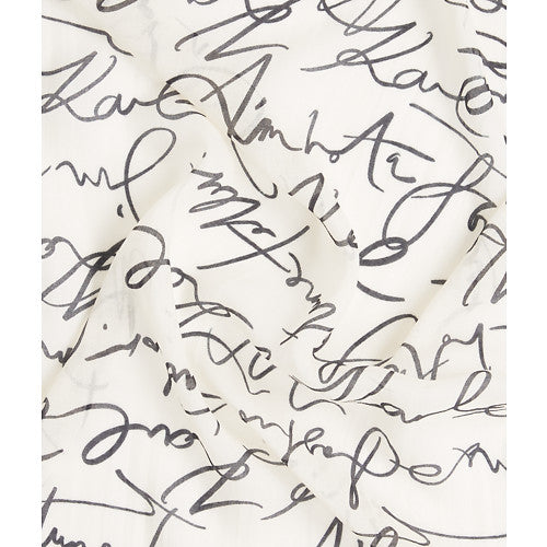 K/ESSENTIAL SCRIBBLE MDL SCARF