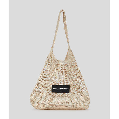 K/ESSENTIAL CROCHET BEACH BAG