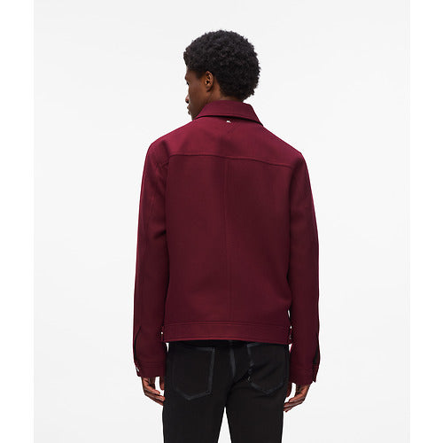 SHORT WOOL KL JACKET