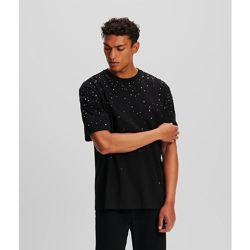 RHINESTONE DEGRADE T-SHIRT