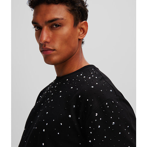 RHINESTONE DEGRADE T-SHIRT