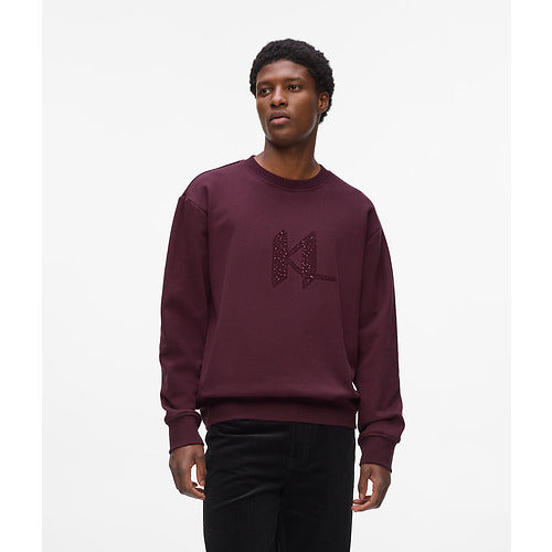 EMBELLISHED KL SWEATSHIRT