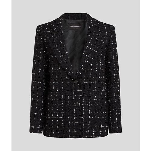 LOGO BOUCLE BLAZER