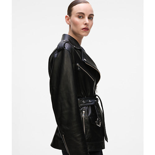 OVERSIZED LEATHER JACKET