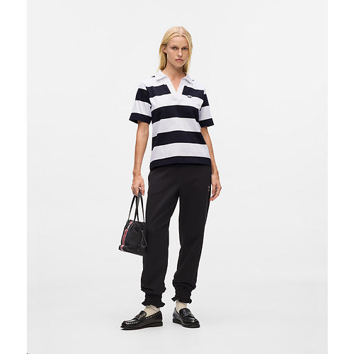 IKON PATCH STRIPE SSLV POLO