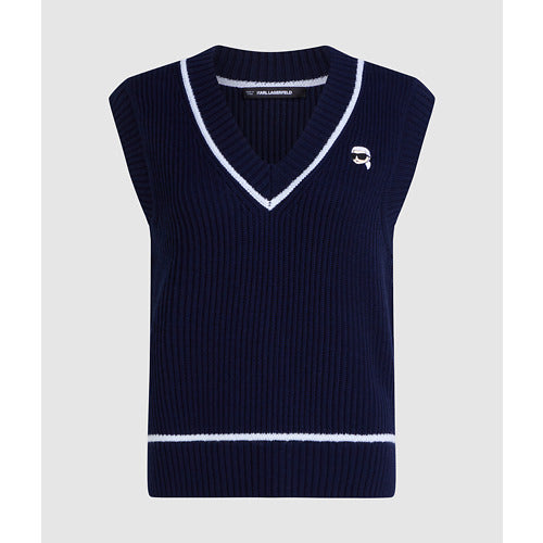 IKON PATCH KNIT VEST