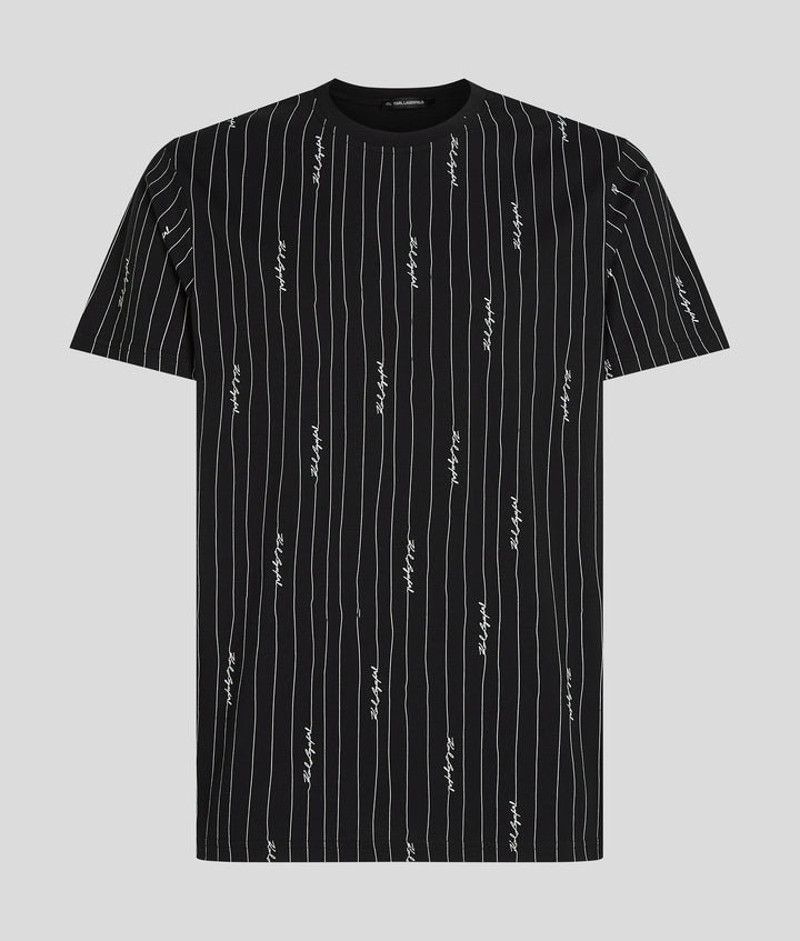 LINE SIGNATURE AOP T-SHIRT