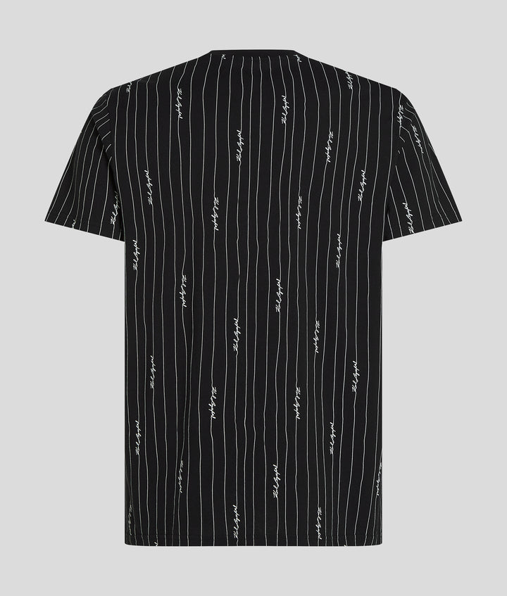 LINE SIGNATURE AOP T-SHIRT