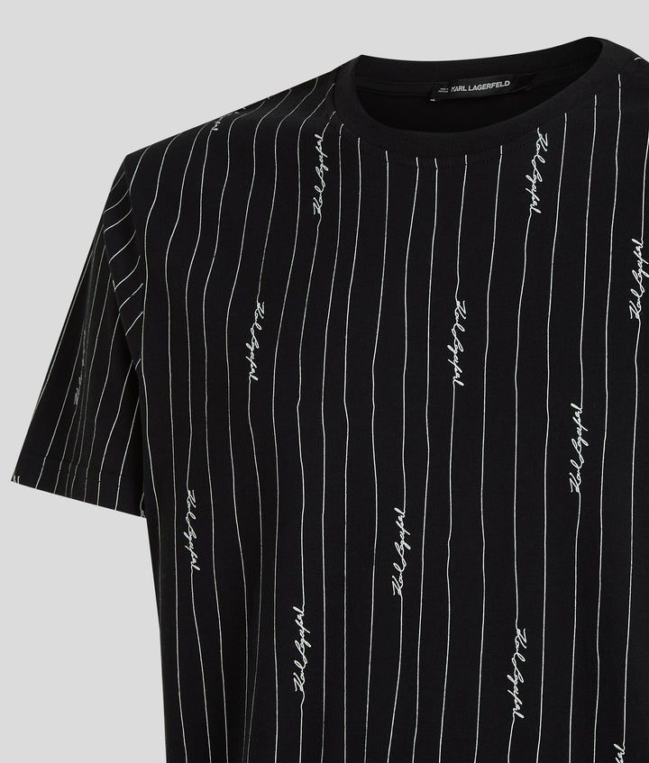 LINE SIGNATURE AOP T-SHIRT