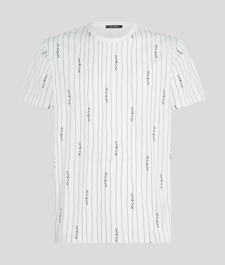 LINE SIGNATURE AOP T-SHIRT