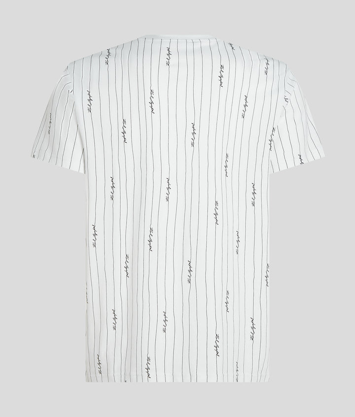 LINE SIGNATURE AOP T-SHIRT