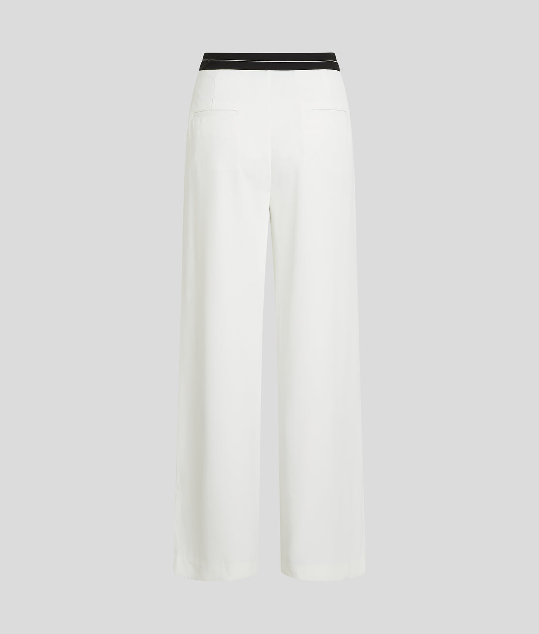 CONTRAST WAIST PANTS