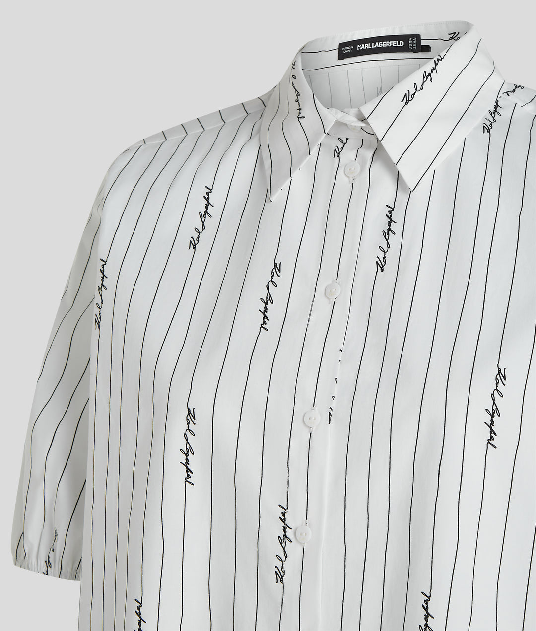 LINE SIGNATURE AOP PPLN BLOUSE