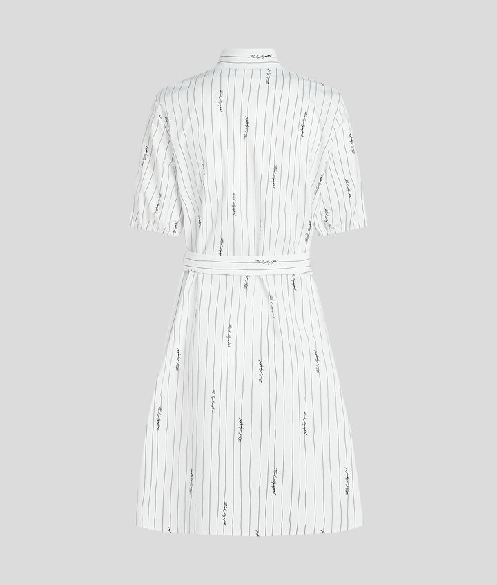 LINE SIGNATURE AOP SHIRT DRESS