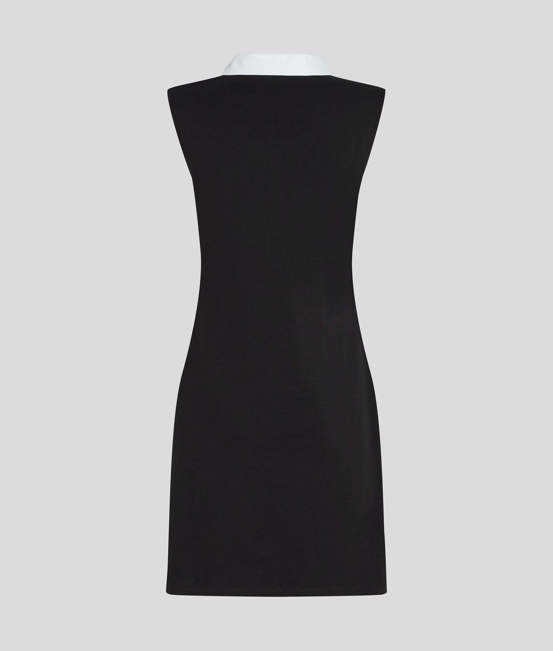 CONTRAST SIGNATURE JRSY DRESS