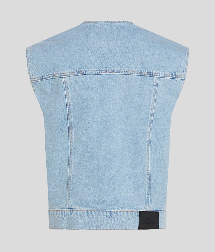 LINE SIGNATURE DENIM GILET