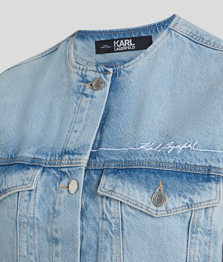 LINE SIGNATURE DENIM GILET
