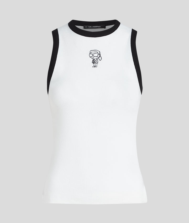 IKON SKETCH EMB RIB TANK TOP
