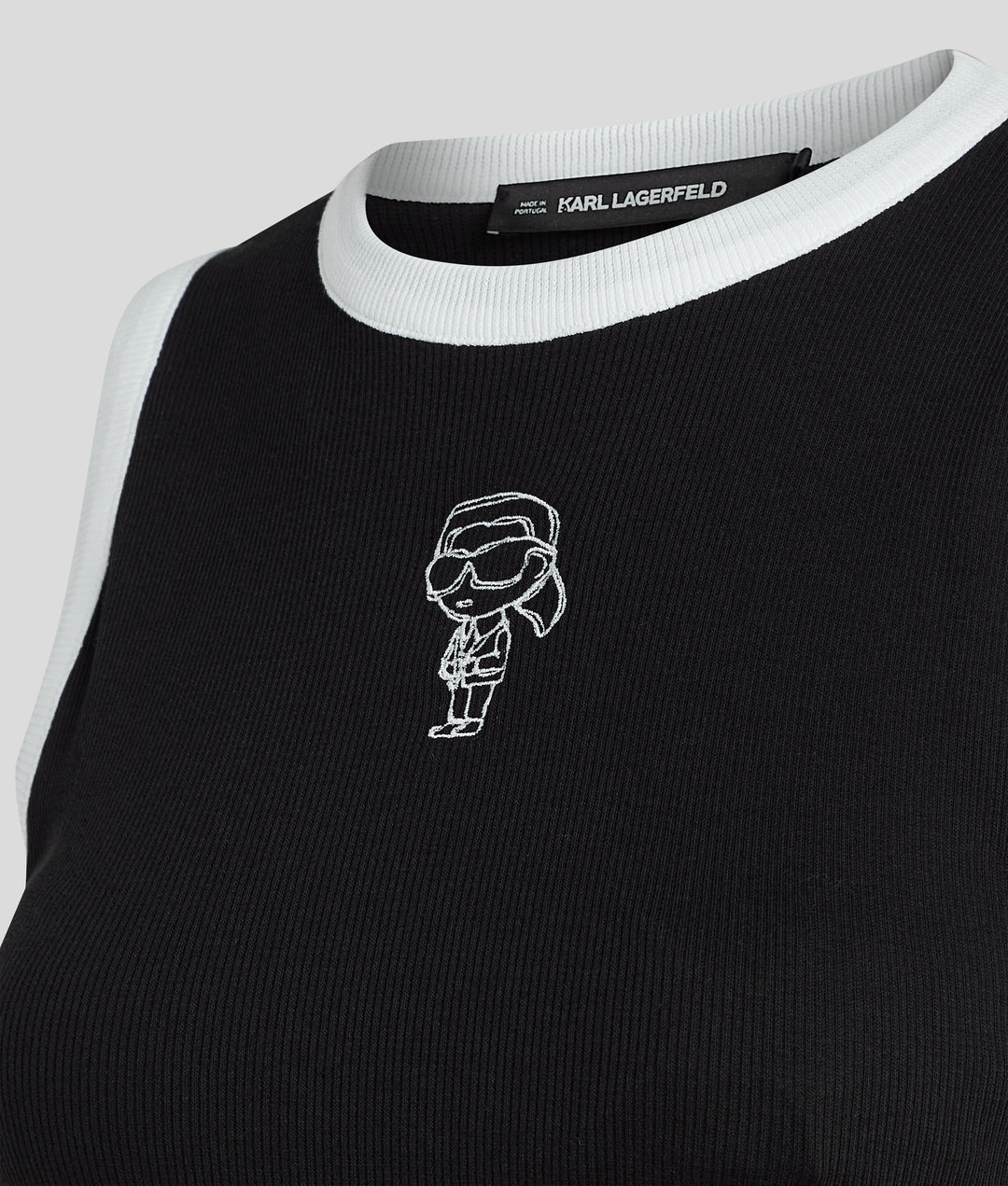 IKON SKETCH EMB RIB TANK TOP
